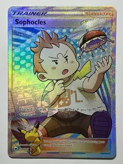 Sophocles 146/147 (MP) Ultra Rare Sun & Moon: Burning Shadows 2017 Pokemon Card - Image 1