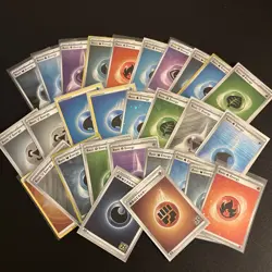 30 Pokemon Holo Energy Cards From Mixed sets - Image 1