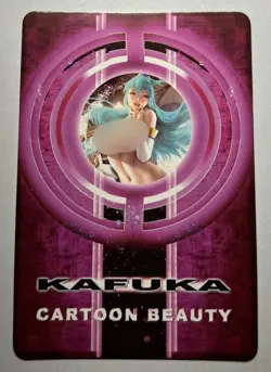 SEXY HEROINE WAIFU Aqua KONOSUBA ACG PREMIUM HOLOFOIL CARD NM - Image 2