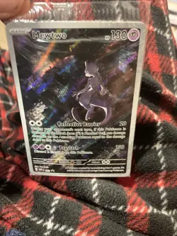 Pokemon TCG Mewtwo 052 Scarlet & Violet Promo Holo Card Sealed - Image 3