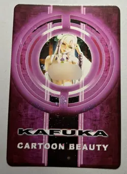 SEXY HEROINE WAIFU Emilia RE: ZERO ACG PREMIUM HOLOFOIL CARD NM - Image 2