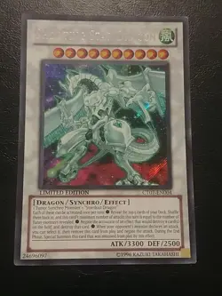 Yu-Gi-Oh! SECRET RARE HOLO CARD SHOOTING STAR DRAGON CT07-EN004 NM - Image 1