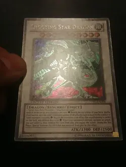 Yu-Gi-Oh! SECRET RARE HOLO CARD SHOOTING STAR DRAGON CT07-EN004 NM - Image 2