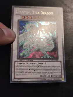 Yu-Gi-Oh! SECRET RARE HOLO CARD SHOOTING STAR DRAGON CT07-EN004 NM - Image 5