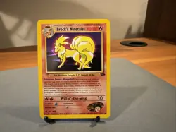 Pokemon Ninetales Holo Rare Gym Challenge Brock's Card 3/132 Unlimited - Image 1