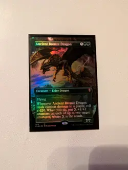 Ancient Bronze Dragon Commander Legends: Battle for Baldur's Gate Full Art Foil - Image 1