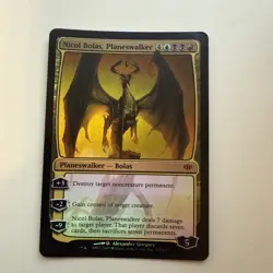 MTG Magic the Gathering Nicol Bolas Planeswalker Foil Conflux - Image 1