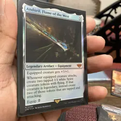 Anduril, Flame of the West Universes Beyond: LOTR Foil - Image 2