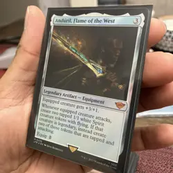 Anduril, Flame of the West Universes Beyond: LOTR Foil - Image 3