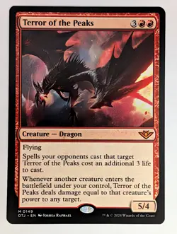 (Normal) Terror of the Peaks (149) Outlaws of Thunder Junction Mtg NM - Image 1