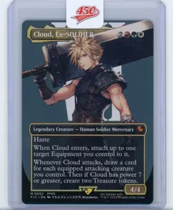 1x MTG Final Fantasy FIN - Cloud, Ex-SOLDIER - Borderless - NM/M - Image 1