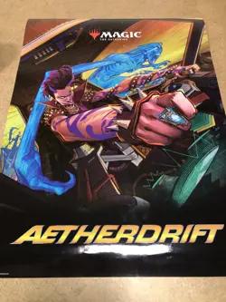 Magic The Gathering Aetherdrift Foil Promo Poster - Image 1