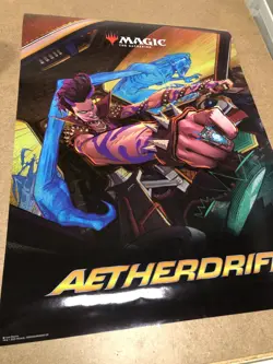 Magic The Gathering Aetherdrift Foil Promo Poster - Image 2