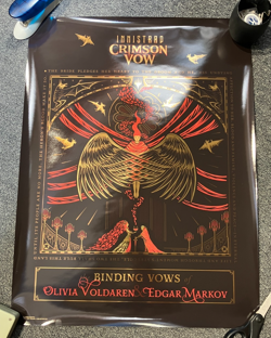 NEW MTG VOW Magic The Gathering Innistrad Crimson Vow FOIL PROMO Poster Markov - Image 2