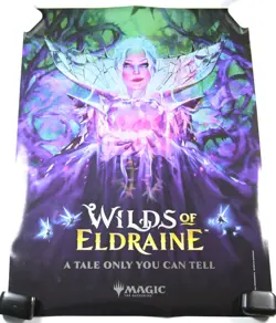 (New FOIL) Wilds of Eldraine Promo Poster: Magic the Gathering (MTG) 18x24 - Image 1