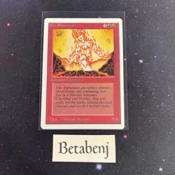 1x MTG Unlimited Fire Elemental from Estate Collection - Image 1