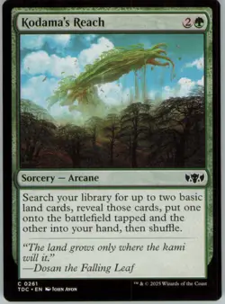 Kodama's Reach C Commander: Tarkir: Dragonstorm 261 Near Mint - Image 1