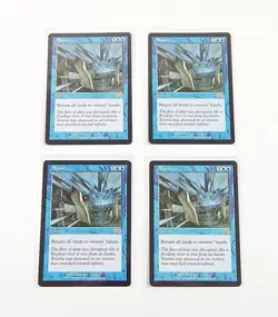 Lot of (4) Magic The Gathering MTG Sunder - Image 1