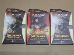Magic the Gathering Cards Strixhaven School of Mages 3 Booster Set New - Image 1