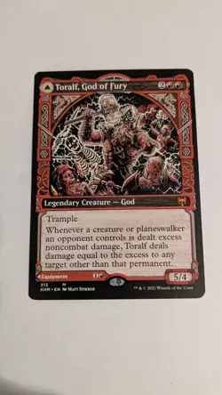 Toralf, God of Fury (Showcase) Kaldheim Regular - Image 1