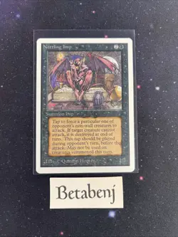 1x MTG Unlimited Nettling Imp from Estate Collection - Image 1