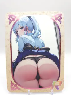 Goddess Story - Anime Waifu A6 Size Art Board - Kamisato Ayaka - Image 1