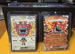 Pokemon TCG Ogerpon lot (Hearthflame/Wellspring Mask) Twilight Masquerade Stamp - Image 4