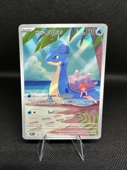 Pokemon TCG Misty's Lapras Destined Rivals 194/182 Illustration Rare - Image 1