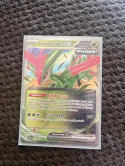 Pokemon TCG Iron Leaves EX 128 Black Star Promo - Image 1