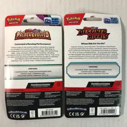 Pokemon TCG Paldea Evolved GROWLITHE & Destined Rivals EEVEE Booster Pack LOT - Image 4
