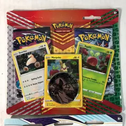 Pokemon Chilling Reign 3 Pack Blister Snorlax Promo & Fusion Strike 2 Pack LOT - Image 3