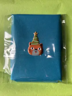 POKEMON TCG MYSTERY PACK BLIND STICKER AUCTION - Blue With Orange Cat - Image 2