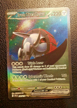 Pokemon TCG, Iron Treads ex HOLO 248/198 Scarlet and Violet NM - Image 5