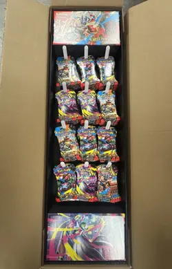 Pokemon Mega Evolution 72 Count Sleeved Boosters with Display; New Sealed in Box - Image 1