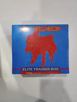 Pokemon Sword and Shield base Zamazenta Elite Trainer Box (ETB) SEALED - Image 1