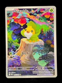 Sewaddle 87/86 Pokemon White Flare (WHT) 2025 NM 🔥🔥🔥 - Image 1