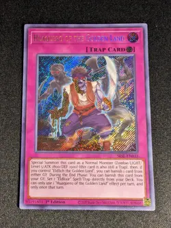 Yu-Gi-Oh! Huaquero of the Golden Land SESL-EN033 1st Edition Secret Rare NM - Image 1