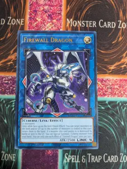 Yu-Gi-Oh! Firewall Dragon Alternate Art MGED-EN141 1st Edition Rare NM - Image 1