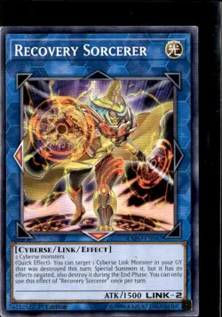 Yu-Gi-Oh Recovery Sorcerer EXFO-EN042 1st Edition - Image 1