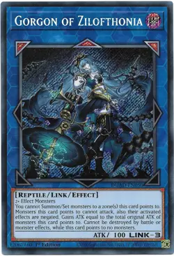 Gorgon of Zilofthonia DUAD-EN050 Secret Rare 1st Ed Yu-Gi-Oh! - Image 4