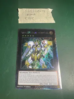 Yu-Gi-Oh! Number S39: Utopia the Lightning RA04-EN251 Platinum Secret Rare NM - Image 1