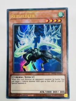 Yu-Gi-Oh! TCG Rebuildeer 2022 Tin of the Pharaohs Gods MP22-EN245 1st Edition NM - Image 1