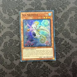 Yugioh Sea Archiver SDPL-EN003 Super Rare 1st Ed - Image 1