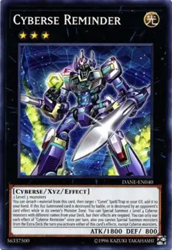 Cyberse Reminder - DANE-EN040 - Common - Unlimited Edition - Lightly Played - Image 1