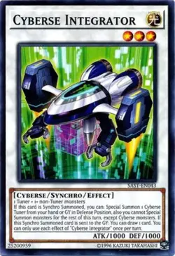 Cyberse Integrator - SAST-EN043 - Common - Unlimited Edition - Lightly Played - Image 1