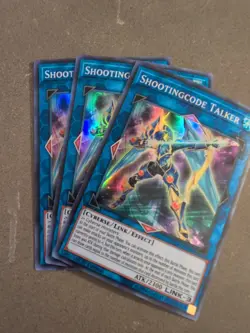 3x (M/NM) - Shootingcode Talker - FIGA-EN044 - Super Rare - 1st Edition YuGiOh - Image 1