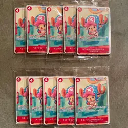 10 Pack One Piece Mcdonald's 2025 Promo Card Game Complete Set Japanese [Sealed] - Image 1