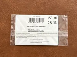 Pokemon TCG Miraidon 121/162 Sealed Temporal Forces Stamped Promo Card - Image 2