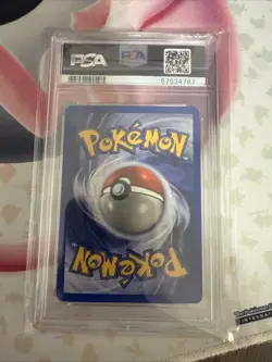 Pokemon TCG Dark Persian Holo Promo Card 17 PSA 8 Swirl - Image 2