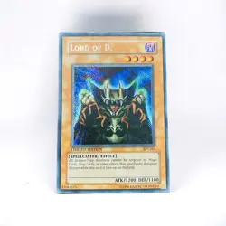 Yu-Gi-Oh Lord of D. BPT-004 Limited Edition Secret Rare Card 2002 Collectors - Image 1